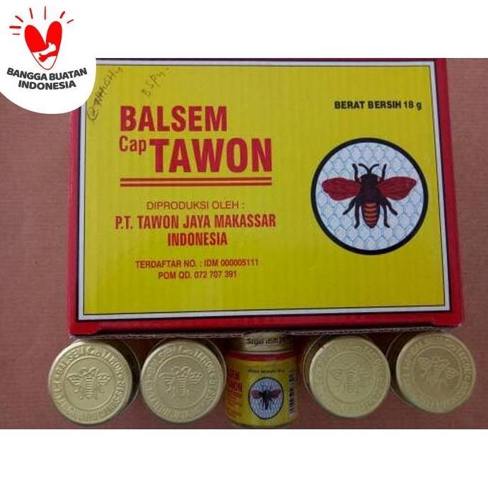 Oksiom- Balsem Cap Tawon Asli Makassar