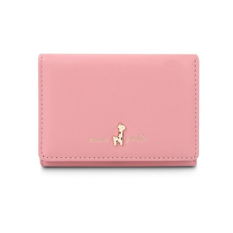 HOT PRODUCT Dompet lipat giraffe Dompet mini lucu Dompet koin Korean