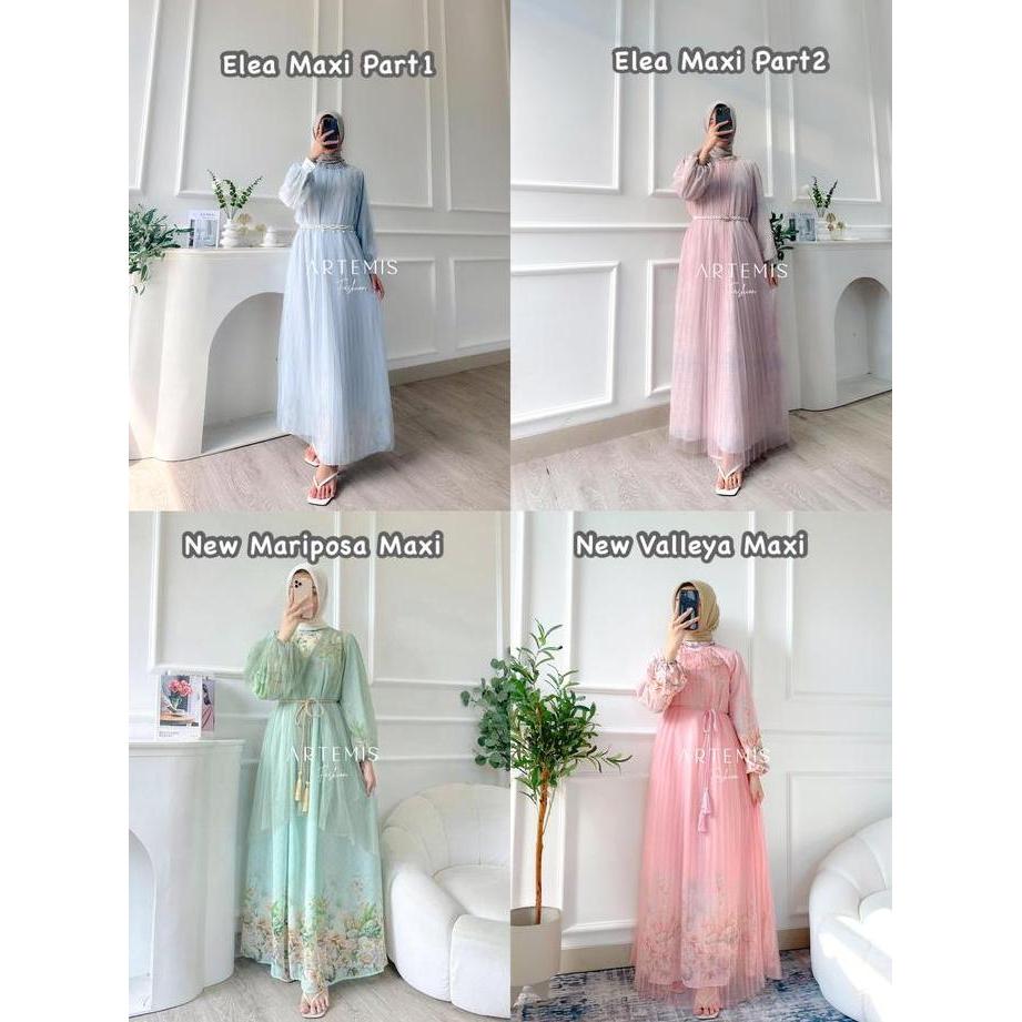Termurah / Hot Sale Artemis Fashion - Safira / Amira Maxi Dress Lebaran