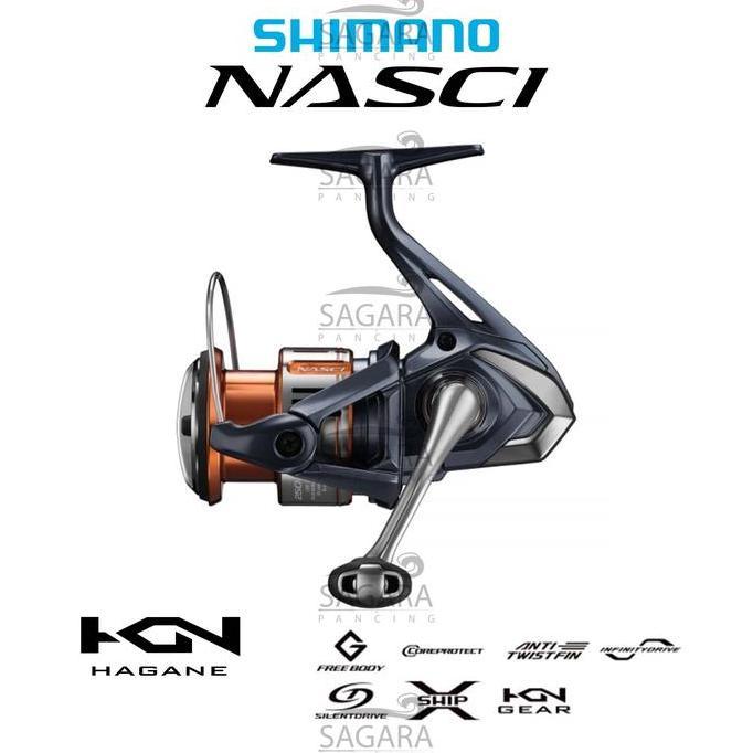 Reel Shimano Nasci FD | Reel Galatama | Reel Casting | Reel Pancing Spinning