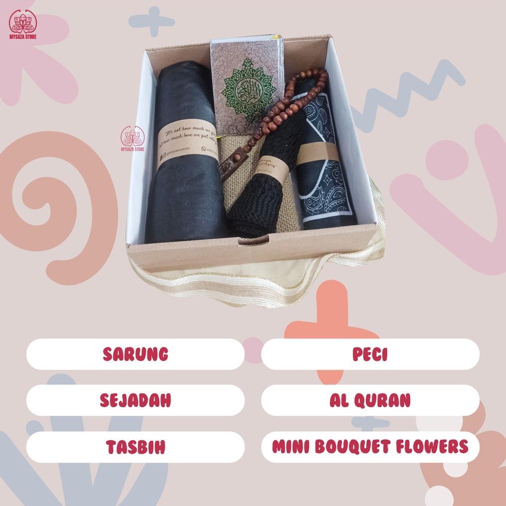 HOT DEALS Gift Box Paket Kotak Kado Hampers Hadiah Ultah Perlengkapan Set Alat Sholat Ibadah untuk L
