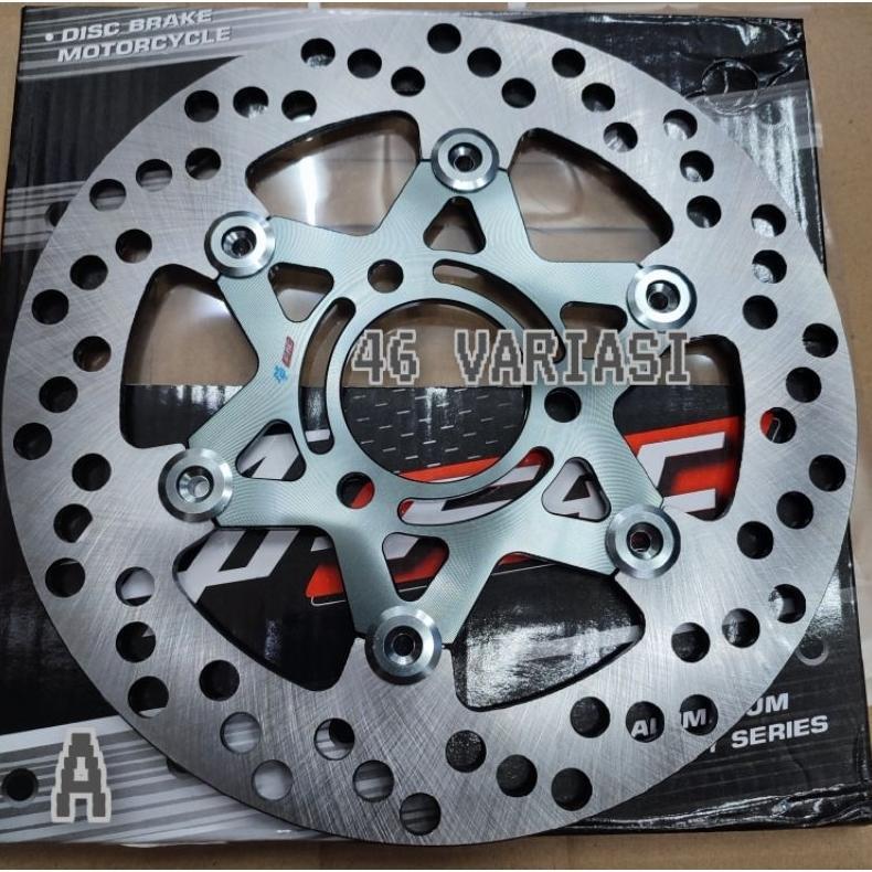 DISC CAKRAM FLOATING LUBANG BAUT 3 / ROTOR 220mm LUBANG BAUT 3/ PIRINGAN ROTOR  LUBANG BAUT 3 220mm 