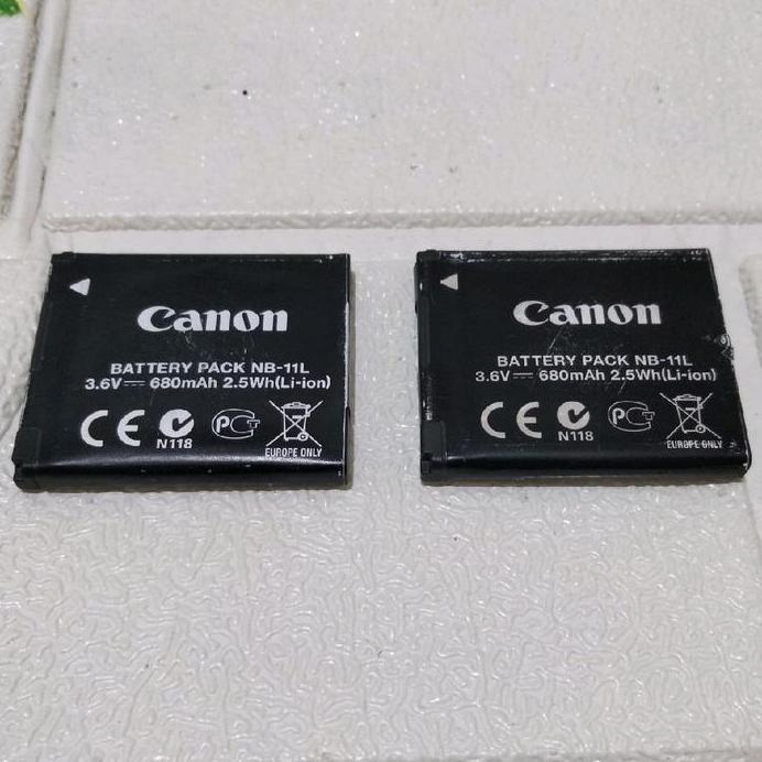 Baterai Bekas Canon Nb 11L For Canon Ixus 145, 160, 175, 185, 190 Canon A2300, A2500 Dll, Canon Sx42