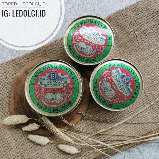 Milkwiol- Termurah Wijsman Butter Mentega Wijsman Wisman Wysman Kaleng 200 Gram
