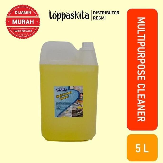 Toppas Multi Purpose Cleaner 5 liter / Cairan Pembersih Serbaguna