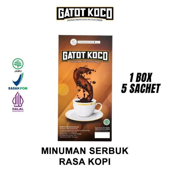 Grildd- Kopi Gatot Koco By Dr Hen Original Bpom | Coffee Gatot Kopi Pria (Berbonus)