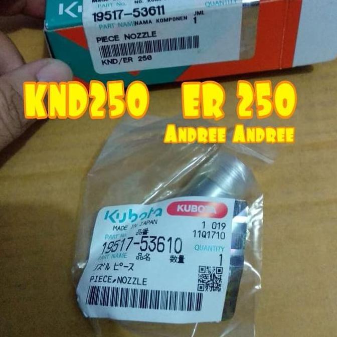 /////] KND250 ER250 Nozzle Jarum Minyak Nojel Kubota KND ER 250 Original