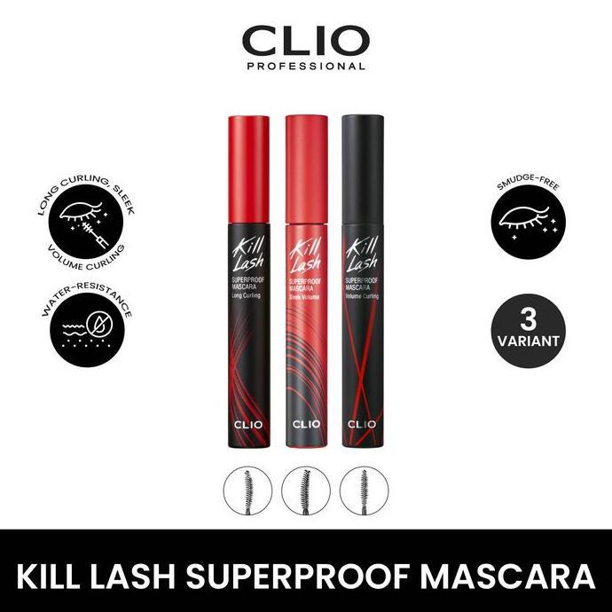 Eayea- Clio Kill Lash Superproof Mascara