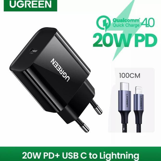 NEW Ugreen Charger IPhone 13 12 11 8 XR X Xs Power Delivery Lightning MFI