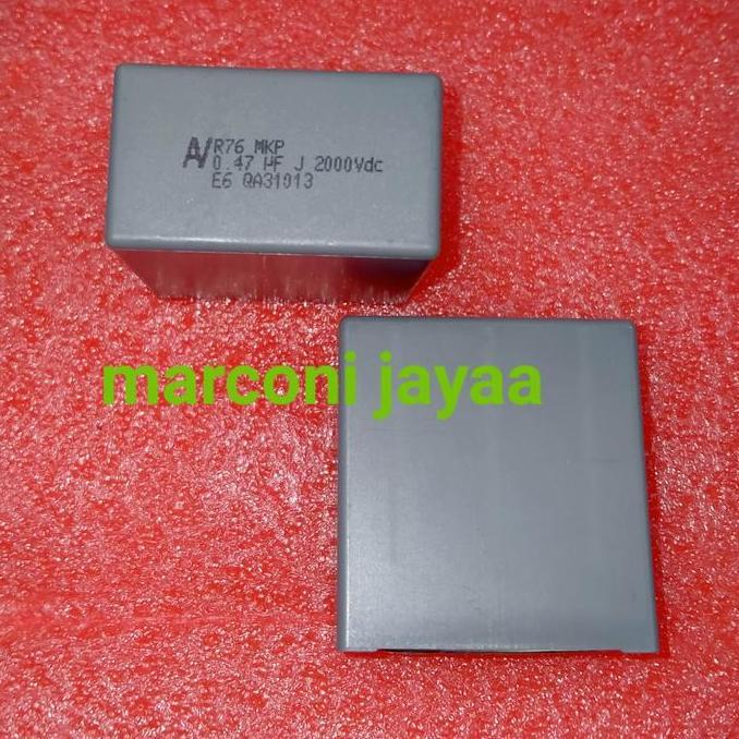 kapasitor mkp 0,47uf 2000vdc abu2 Adven TERBATAS