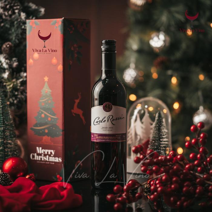 Classic Wine Christmas Gift Hamper - Hampers Natal - Premium Wine