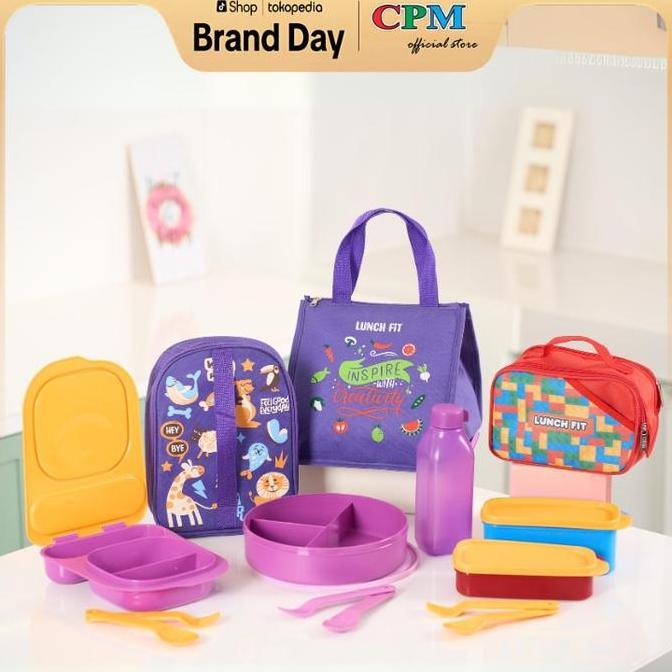 CPM LUNCH BOX SET KENJI NEW PRODUCT LAUNCH SEPTEMBER 11in1 (zarina,kano,lego)