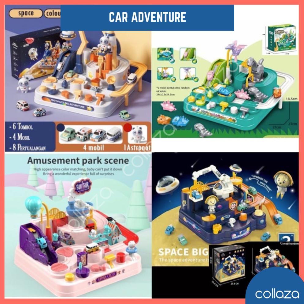 [BQD] Mainan Anak Car adventure / Brain Game Manipulative Resques Squad / Simulasi Mobil-Mobilan / M