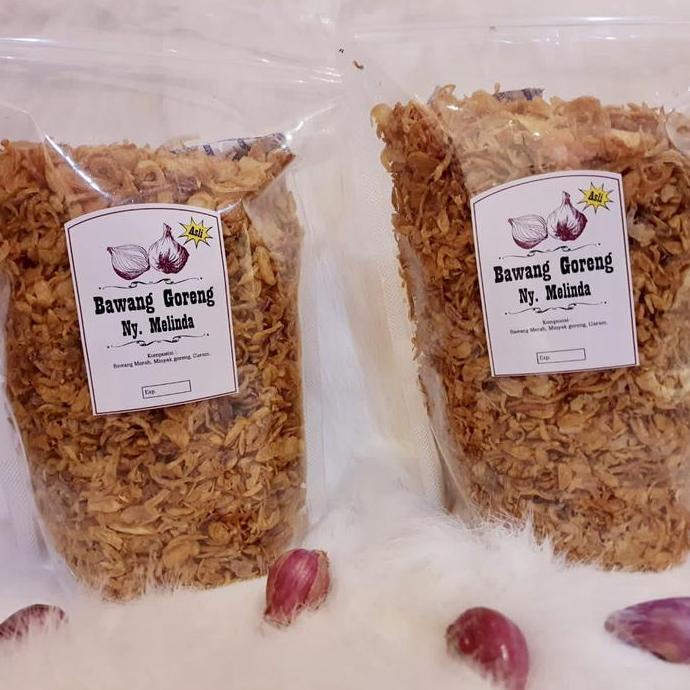 BAWANG GORENG ORIGINAL PACKING PLASTIK 1 KG WAR
