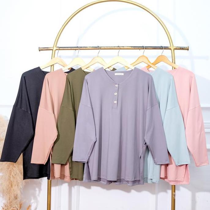 JV Hasanah Setelan Rayon Spandex Rok dan Kulot Jumbo - JV Hasanah Gamila Rayon Spandex Set Rok and C