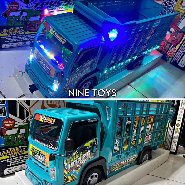 [DAS] MAINAN TRUCK OLENG TRUK HOREG OLENG BESAR JUMBO TRUK BASURI TELOLET DUMP TRUCK