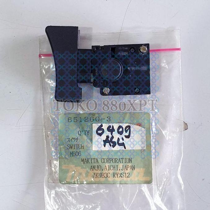 :<:<:<:<] Switch Makita 6409 Mesin Bor Original 651260-3