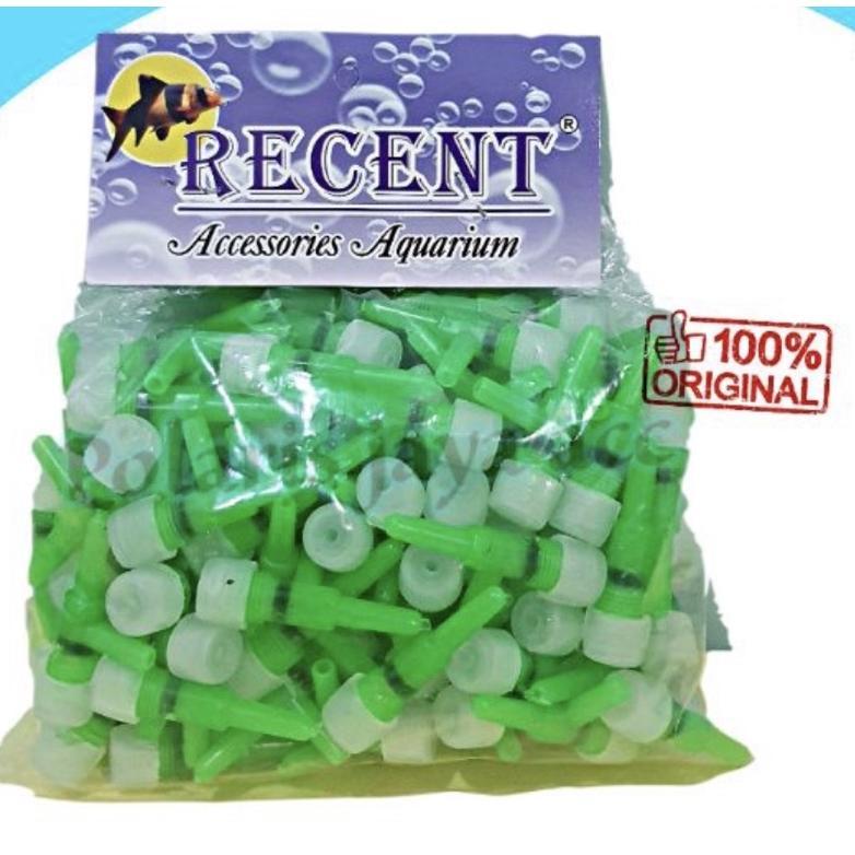 -HSR- Kran Keran Udara Aerator Aquarium 1 Lubang isi 100 Pcs