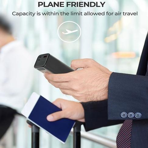 Aukey Powerbank 26800Mah Pb-Y45-Gy Usb C 140W Super Vooc Pd 3.1 Pps