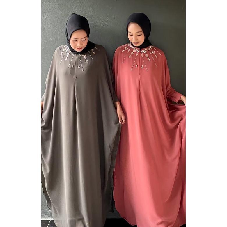 TERBARU Jihan Kaftan lengan kerut
