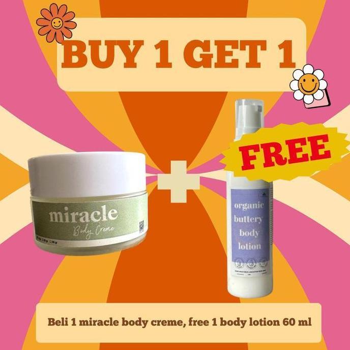 Bodies- (Free Organic Body Lotion ) Miracle Face And Body Cream