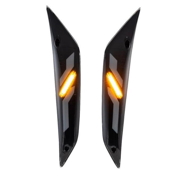 VIRALL LAMPU SEIN DEPAN SET KANAN KIRI SIP GERMANY PIAGGIO ZIP II, ZIP SP ''