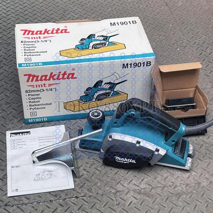 $$$$] Makita M1901B M1901 1901 Mesin Serut Ketam Pasrah Planer 82mm