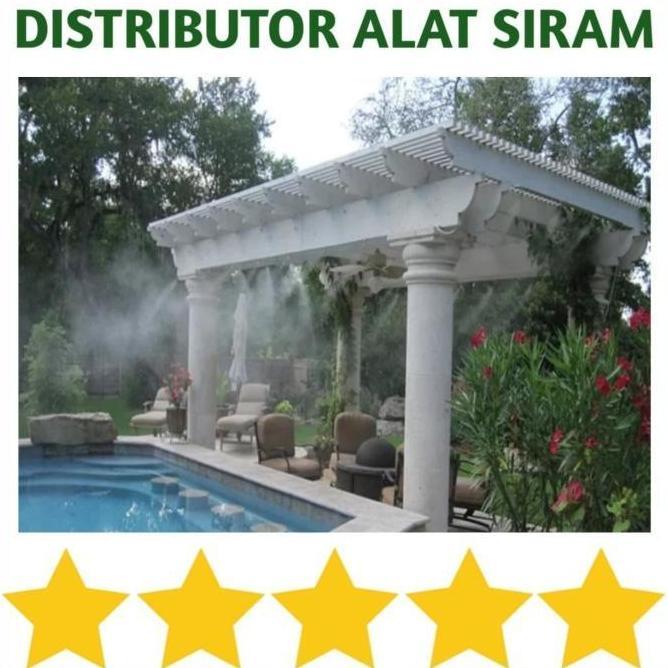 PAKET ALAT SIRAM MISTING 15 TITIK 0.8 MM MIST NOZZLE KABUT SELANG AIR