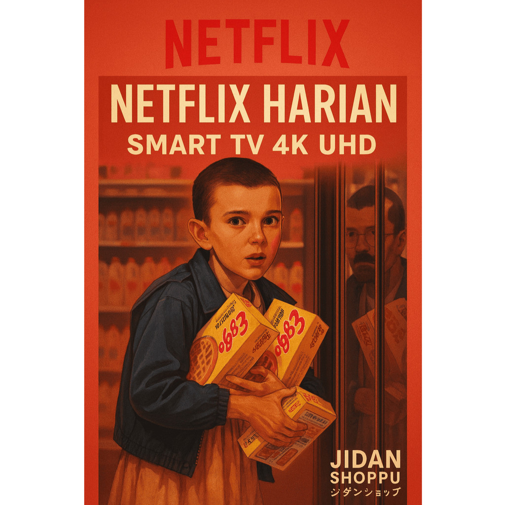 [NFX] NETFLIX1 HARI | JIDAN SHOPPU | FULL GARANSI  
 - BARU