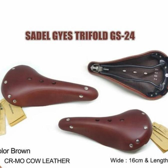 Sadel GYES Trifold Leather - Kulit