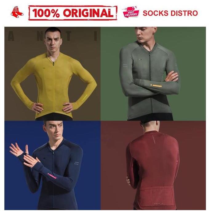 SC12 Jersey sepeda lengan panjang Santic High Quality