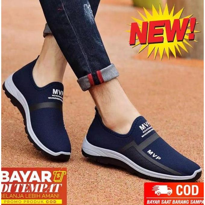 DR103 >> Sepatu Pria Tanpa Tali Terbaru 2023 | Sepatu Pria Keren Terbaru 2023 | Sepatu Pria Keren Bu