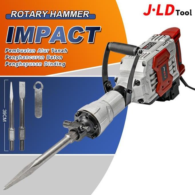 bejomingaal - jld mesin jack hammer bobok beton 1800w demolition hammer 100% baru asli promo gratis 