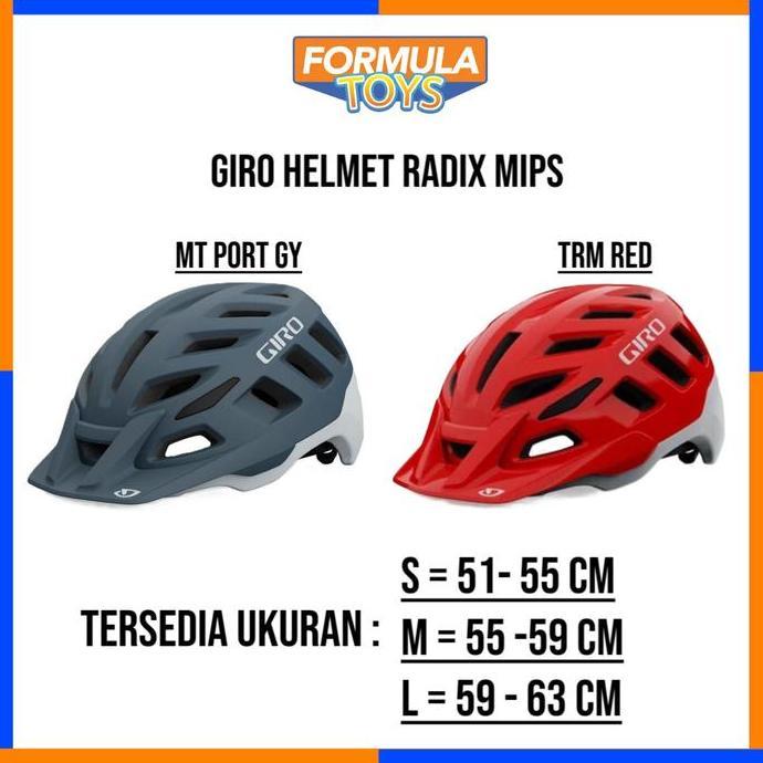 HELM SEPEDA MTB GIRO HELMET RADIX MIPS