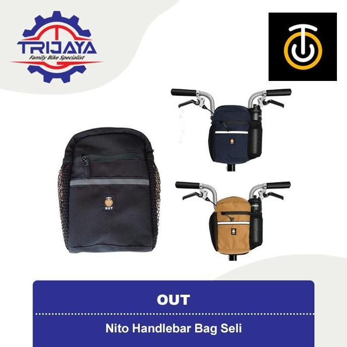 OUT Nito Handlebar Bag Seli Tas Handlebar Sepeda Lipat