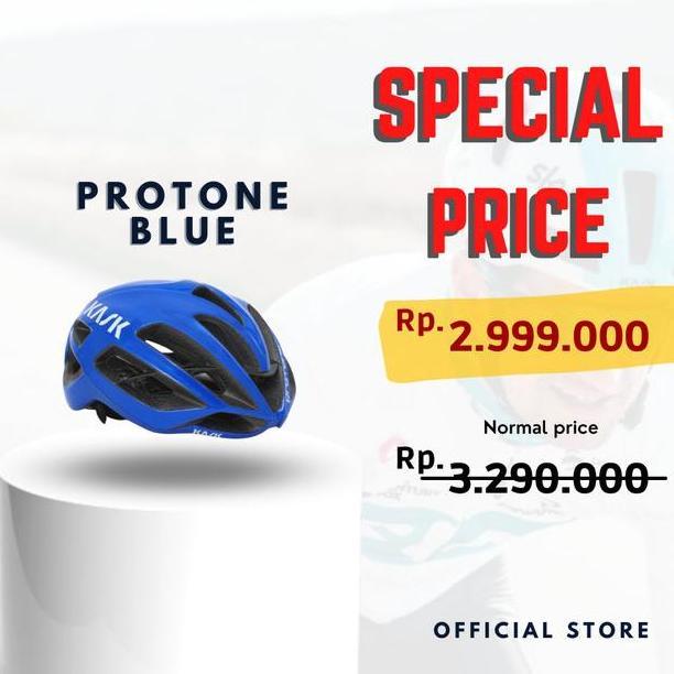 Helm Sepeda KASK PROTONE - BLUE