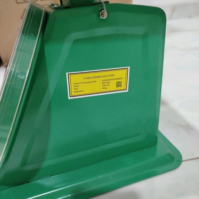 Presisix- (Os) 50Kg Timbangan Duduk Jarum Renhe Timbangan Barang 50 Kg