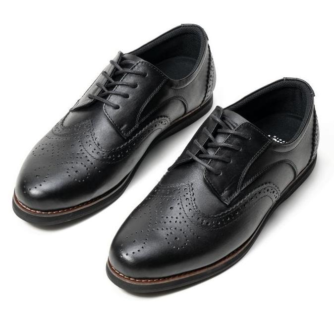 Sepatu Formal Pria Oxford Leather Fordza DT332 terlaris