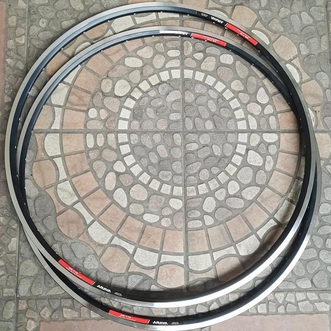 RIMS VELG ARAYA 700c AR719 HITAM CNC 32H