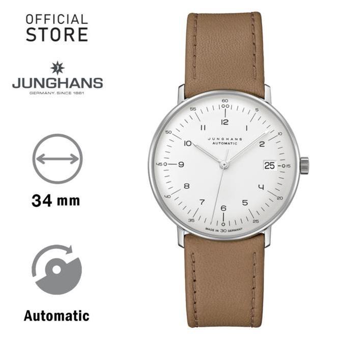 Jam Tangan JUNGHANS Max Bill Kleine Automatic 27/4107 Silver Numbering terlaris