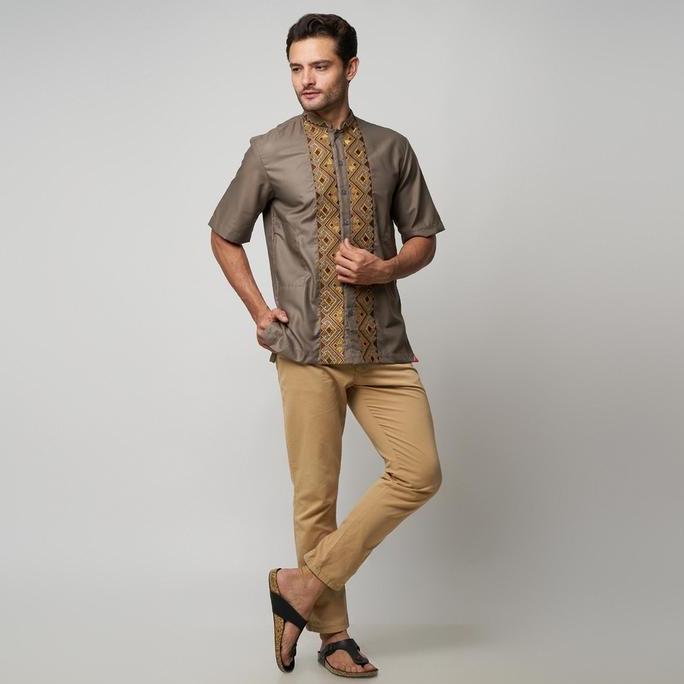 Preview Baju Koko Itang Yunasz Zhian Kantong Panjang