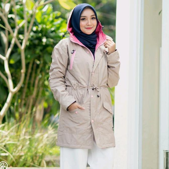 Hijacket Montix Series Jaket Hijaber Exclusive Jaket Muslimah Syari Outer Wanita