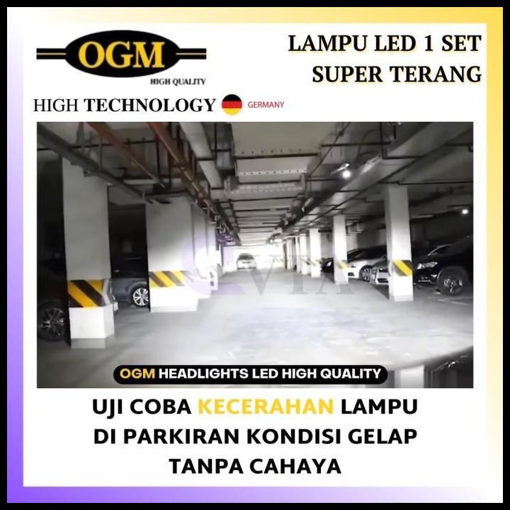 HOT DEAL OGM - BOHLAM LAMPU LED MOBIL AGYA AYLA OLD 32V 6000K (HE) 