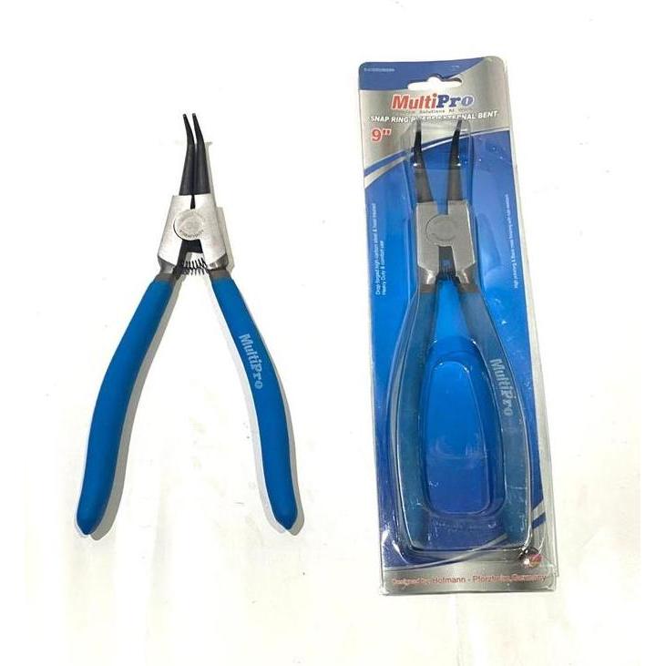 Mandiri Tang Snap Ring Plier External Bent 9" Multipro / Tang Bengkok Buka