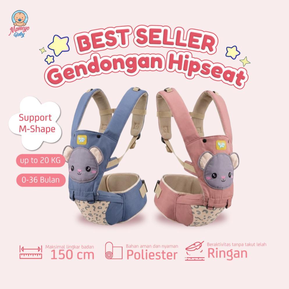 [TA] BABY JOY MOMS BABY Gendongan Bayi Hipseat Hipseat Baby Carrier