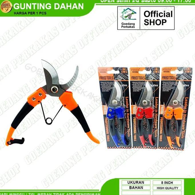 Gunting Dahan Ranting Pohon Inch Freed / Gunting Bonsai aguna