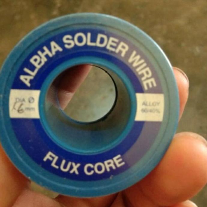 NEW Timah solder ALBHA / PANCING / tin lead ori 0,8 / 1 / 1,2 / 1,6 MM 60/40 2,5ons 1kg