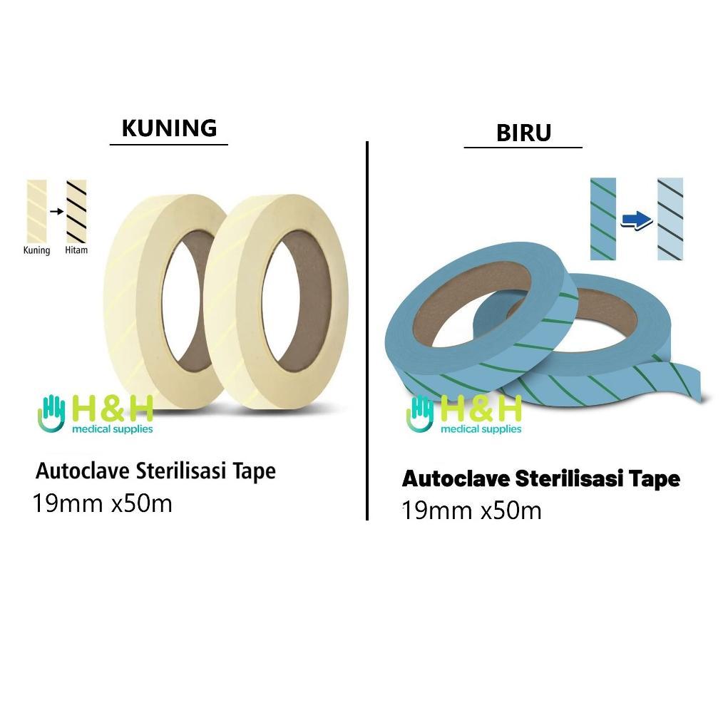 Autoclave Tape / lakban Autoclave / Solatip Autoclave