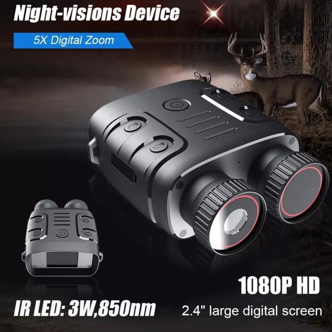Teropong Night Vision Penglihatan Malam Hunting Teleskop Binocular