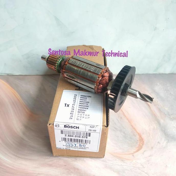 HARGA DISC - BOSCH GST 80 PB Armature Angker Jigsaw GST 80 PBE / GST80PB / GST80PBE